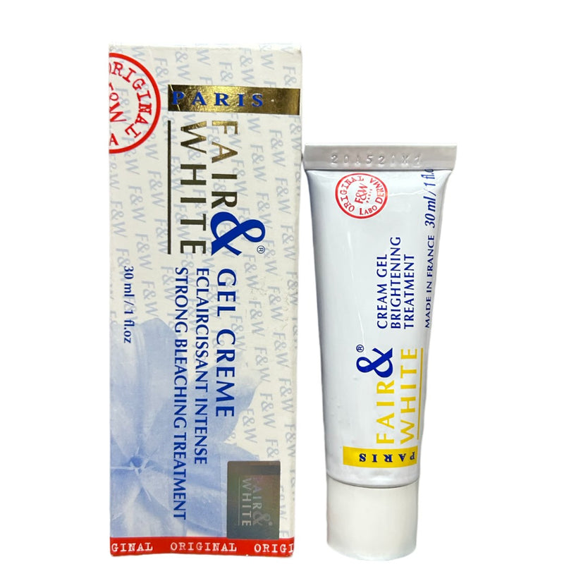 Fair & White Gel Cream 1oz