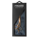 Tijeras Fromm Defy de una pieza, doradas, 5,75 pulgadas, F1024 (M2)
