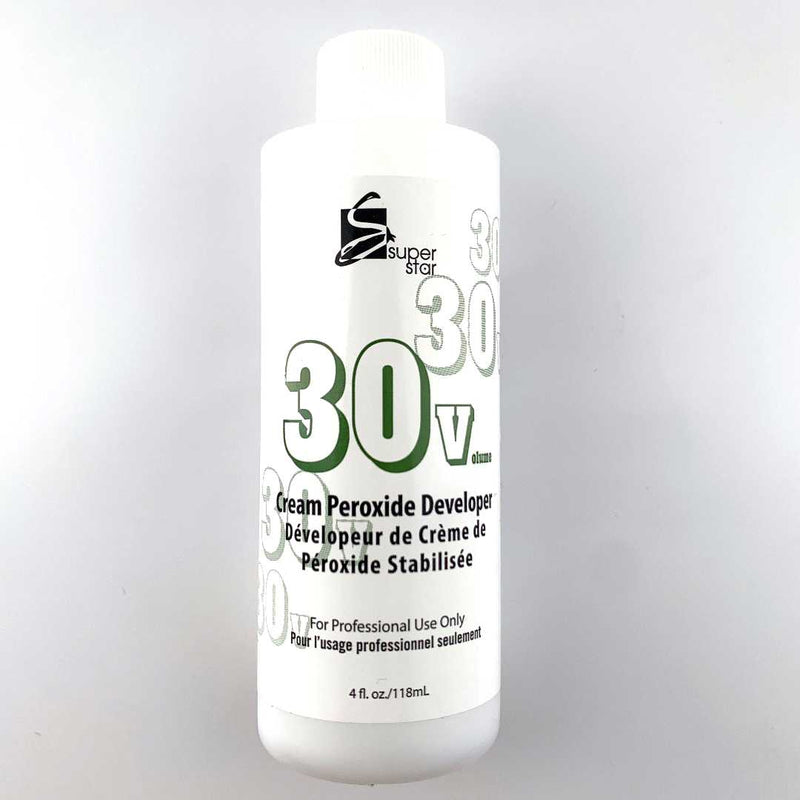 Super Star 30 Volumes Hair Cream Peroxide Developer-4oz