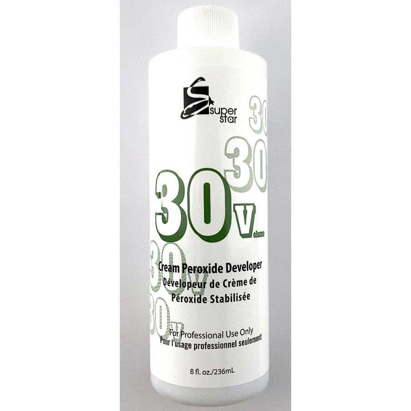 Super Star 30 Volumes Hair Cream Peroxide Developer-8oz