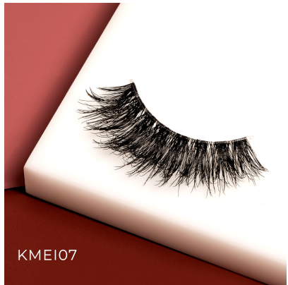 Kiss Envy Matte 3D Invisible Band Eyelashes: Elevate Your Lash Game- KMEI07