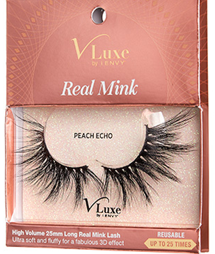 V-Luxe Real Mink – Peach Echo (B00145)