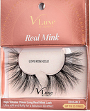 V-Luxe Auténtico Visón – Oro Rosa Amor (B00145)