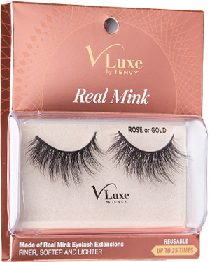 V-Luxe Real Mink – Rose or Gold (B00145)