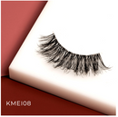 Pestañas postizas Kiss Envy Matte 3D con banda invisible: Eleva tu mirada - KMEI08