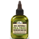 ACEITE CAPILAR NATURAL PREMIUM DIFEEL - ACEITE DE ÁRBOL DE TÉ 2.5 OZ. 