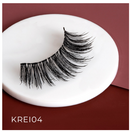 Pestañas postizas Kiss I Envy Remy 3D con banda invisible, 100% cabello humano - KREI04