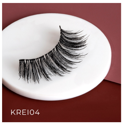 Kiss I Envy Remy 3D Invisible Band 100% Human Hair Eyelashes-KREI04