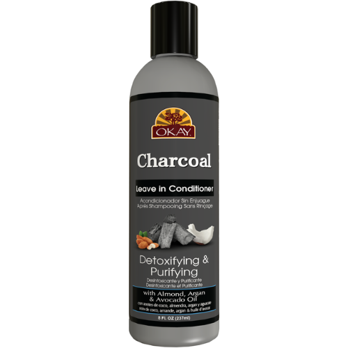 OKAY Charcoal Detoxing & Purifying Leave In Conditioner 8 oz