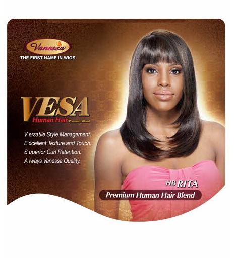 VANESSA VESA HUMAN HAIR BLEND WIG HB RITA