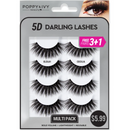 Pestañas postizas 5D DARLING ELDL61 Cecilia - 4 pares (B00080)