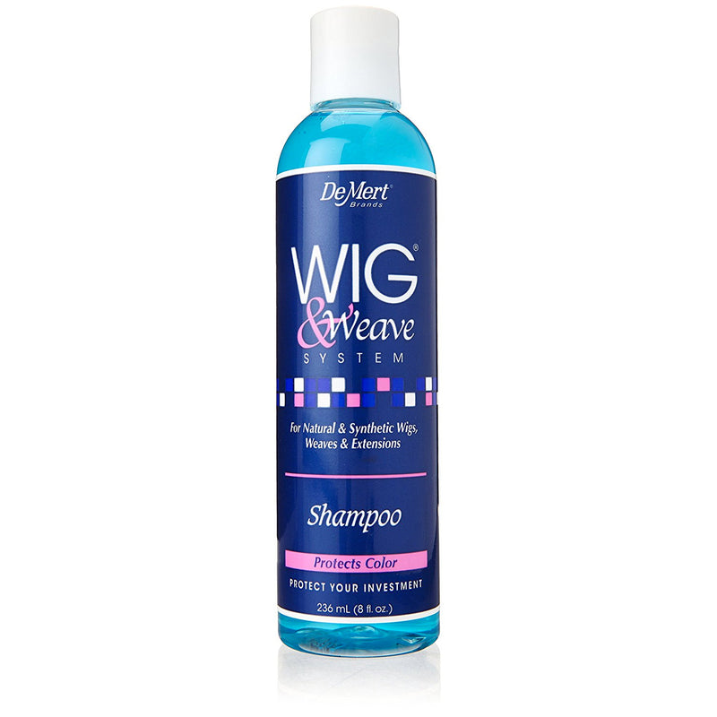 DeMert Wig & Weave Shampoo Pretects Color for Natural and Synthetic Hair 8 oz - PickupEZ.com