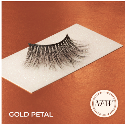 V-Luxe Real Mink – Gold Petal (B00145)