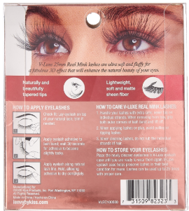 V-Luxe Real Mink – Gold Petal (B00145)