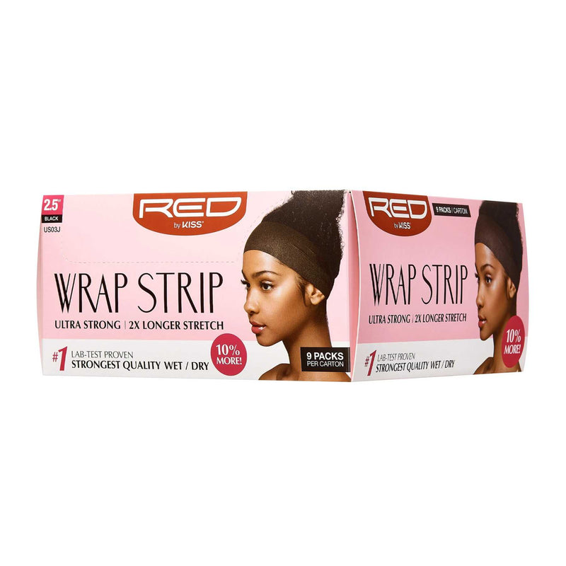 WRAP STRIPS BLACK 2.5" (9 PCS) - US03J (62)