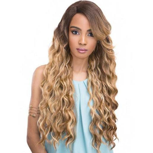 Janet Collection Super Flow Deep Part Lace Front Wig - ALICE (01)