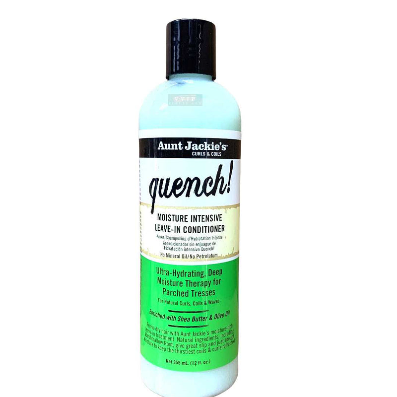 AUNT JACKIE'S QUENCH MOISTURE INTENSIVE LEAVE-IN CONDITIONER 12 OZ