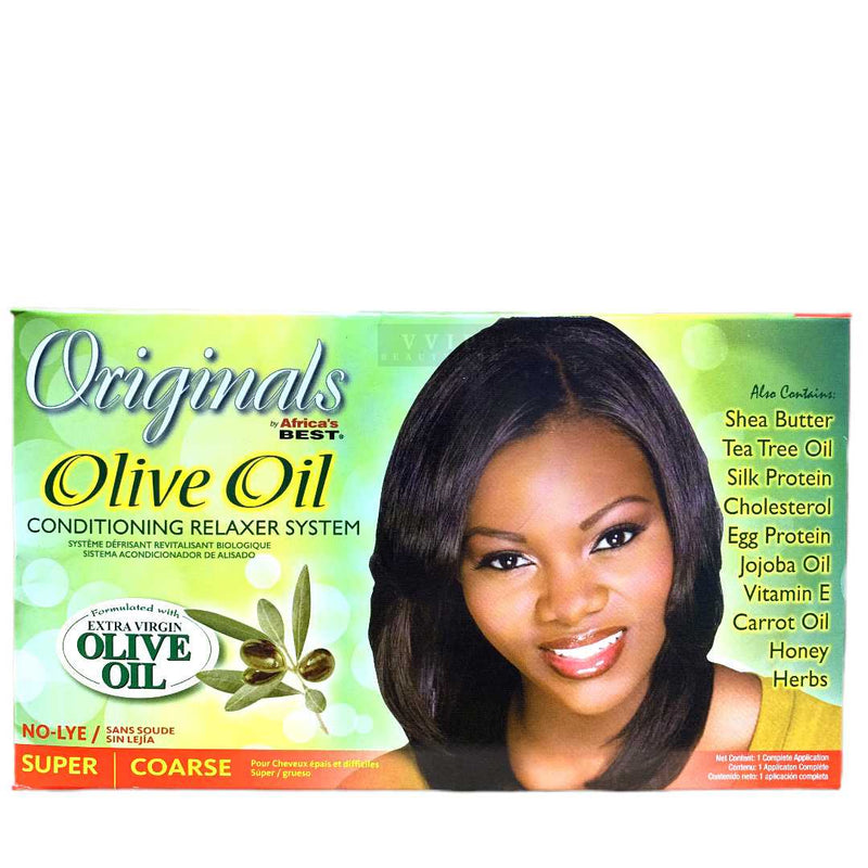 Africa's Best Originals Olive Oil Conditioning Relaxer Super
