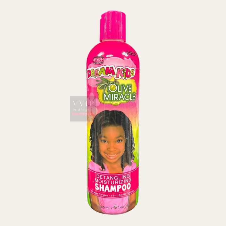 African Pride Dream Kids Olive Miracle Detangling Shampoo 12 oz