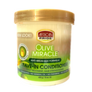 Acondicionador sin enjuague African Pride Olive Miracle de 15 oz (B00131)