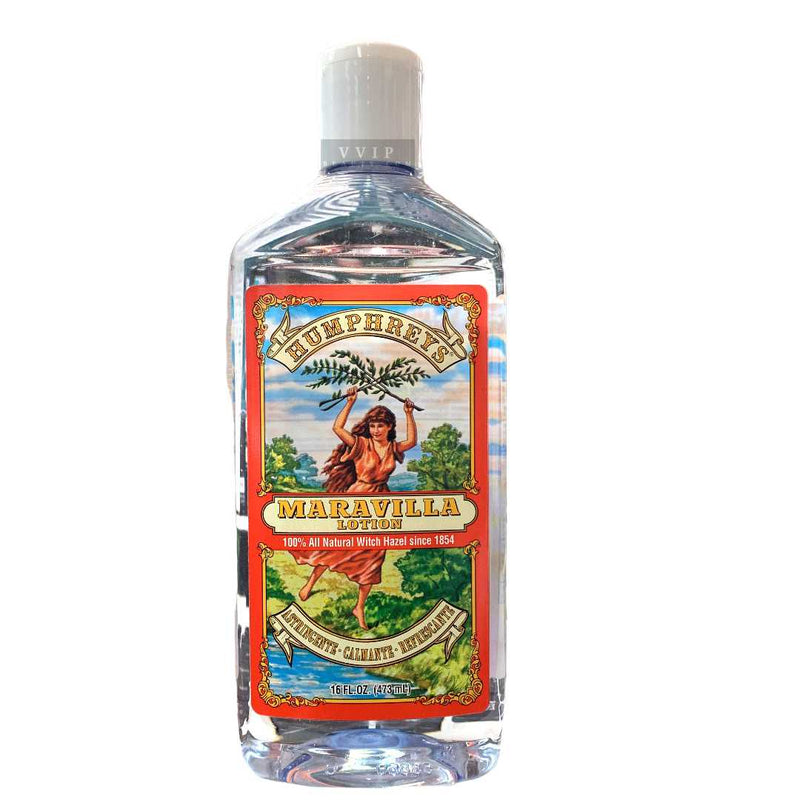 Agua Maravilla Humphreys Hazel Lotion Astringent 16 oz