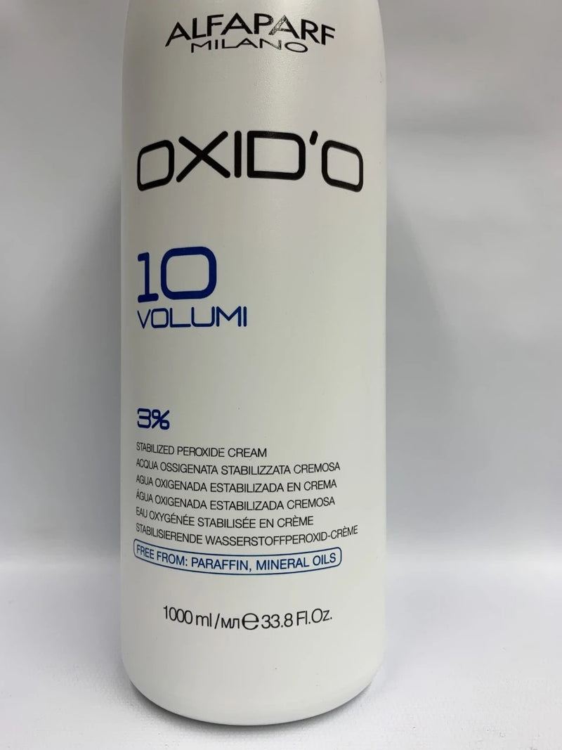 Alfaparf Milano Oxido  Hydrogen Peroxide Cream Developer 10-20-30-40 33.8 oz/1000ml