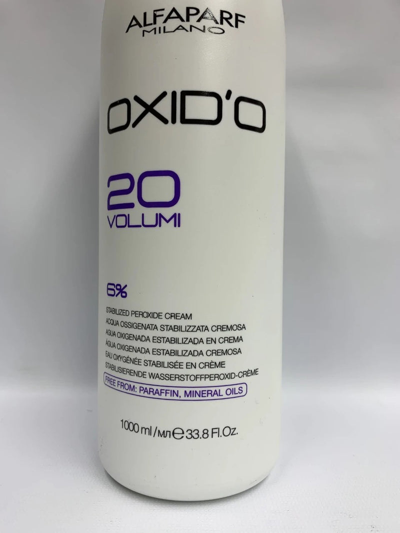 Alfaparf Milano Oxido  Hydrogen Peroxide Cream Developer 10-20-30-40 33.8 oz/1000ml
