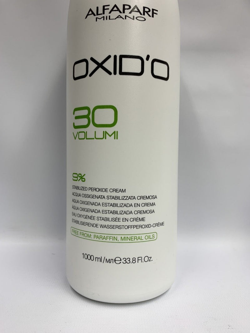 Alfaparf Milano Oxido  Hydrogen Peroxide Cream Developer 10-20-30-40 33.8 oz/1000ml (0046)
