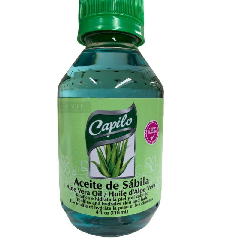Aloe Vera Oil/Aceite de Sabila  2oz/4oz (B00107)