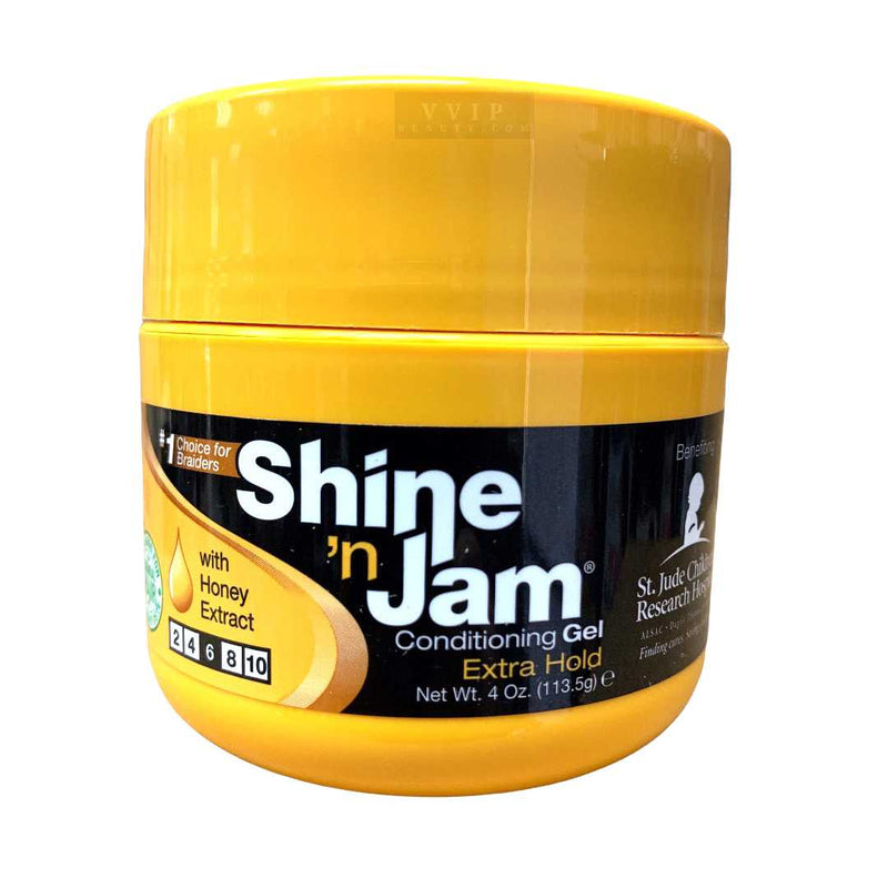 Ampro Pro Styl Shine n Jam Conditioning Gel Extra Hold 4 oz (B00036)