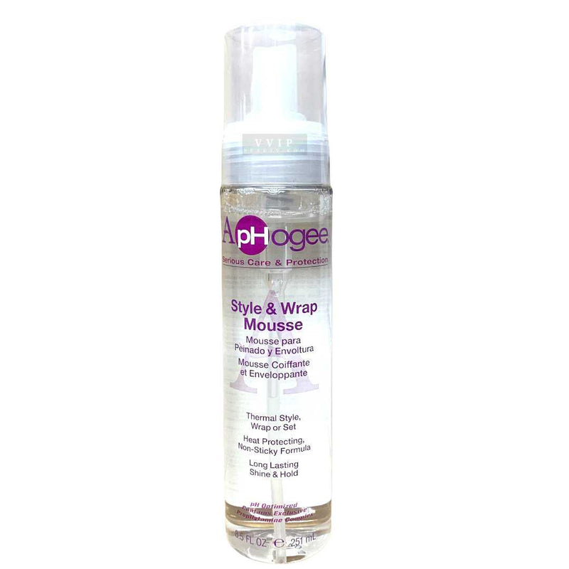 Aphogee Style & Wrap Mousse 8.5 oz (B120.80)