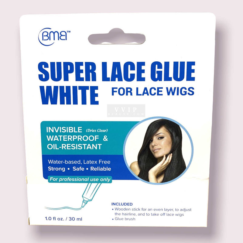 BMB Super Lace Glue White for Lace Wigs 1oz (B00080)