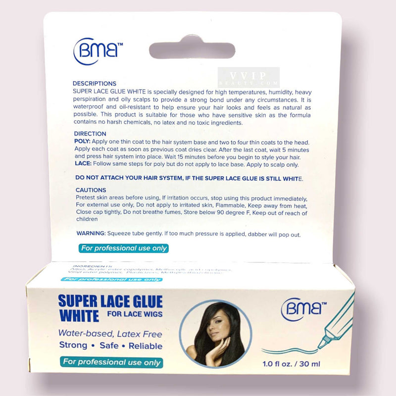 BMB Super Lace Glue Adhesive Tube & Citrus Glue Remover For Lace Wigs
