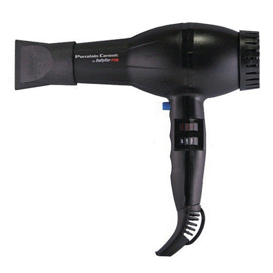 BaByliss Pro BABP2800 Porcelain Ceramic 2000-Watt Dryer, Black