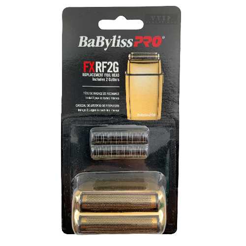 Babyliss Replacement GOLD FOIL & CUTTERS for FX02 FXFS2G Shaver, Part FXRF2G (M2)