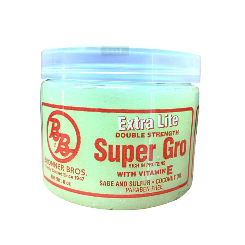 Bronner Bros  Super Gro Extra Lite Double Strength, 6 oz (B00073)