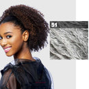 Vanessa STB TAILA – Coletero con cordón ajustable (corto). Peinado rápido • Volumen natural • Fibra sintética resistente al calor