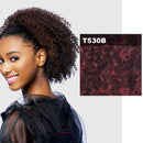 Vanessa STB TAILA – Coletero con cordón ajustable (corto). Peinado rápido • Volumen natural • Fibra sintética resistente al calor