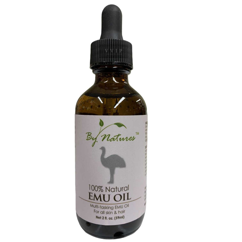 By Natures 100% Pure Oil Emu Oil  2oz