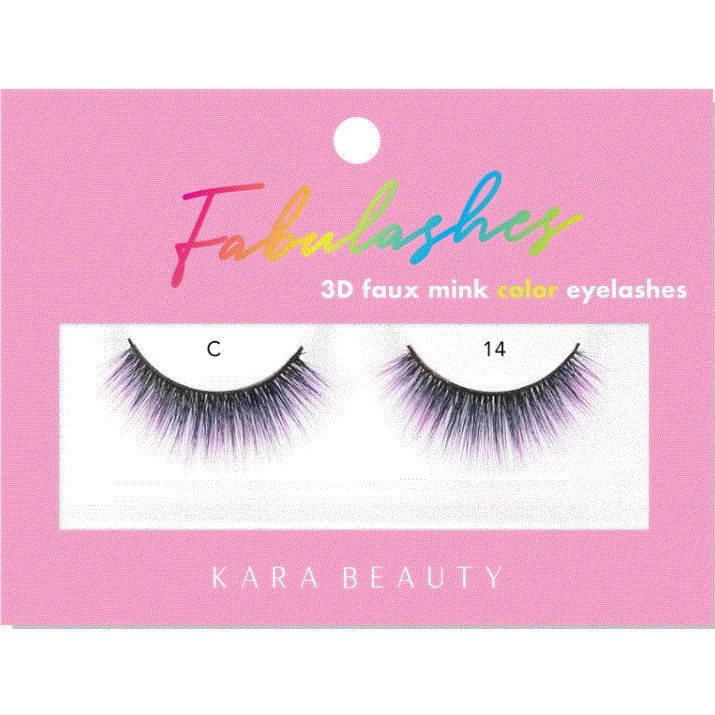 FABULASHES 3D FAUX MINK COLOR LASHES C14 (B00145)