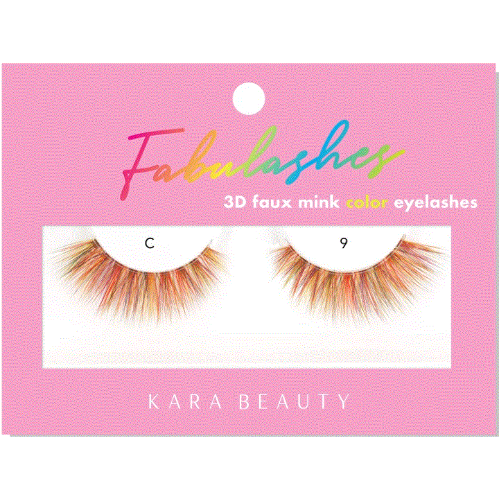 FABULASHES 3D FAUX MINK COLOR LASHES C9 (B00145)