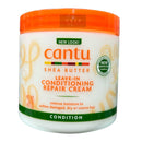 Crema reparadora acondicionadora sin enjuague con manteca de karité Cantu 16 oz ^