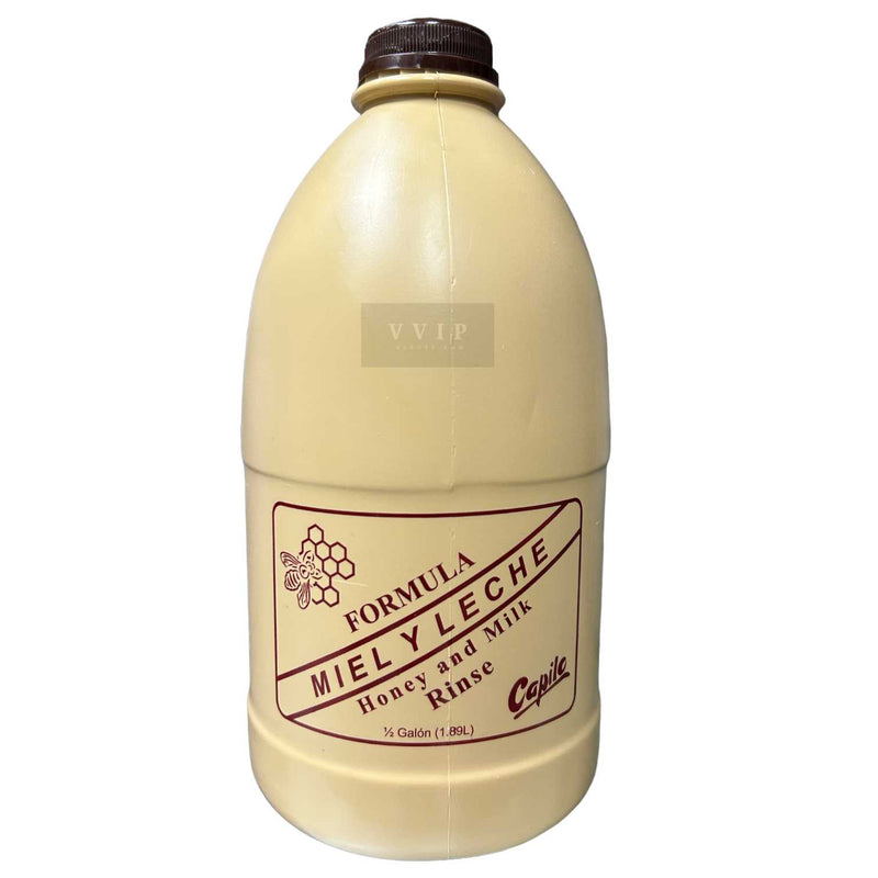 Capilo Miel Y Leche Honey and Milk Rinse 1/2 Gallon