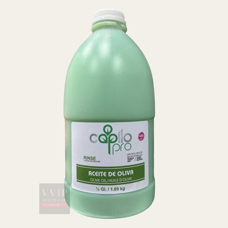 Capilo Pro Aceite De Oliva Olive Oil Rinse 1/2 Gallon  (73)