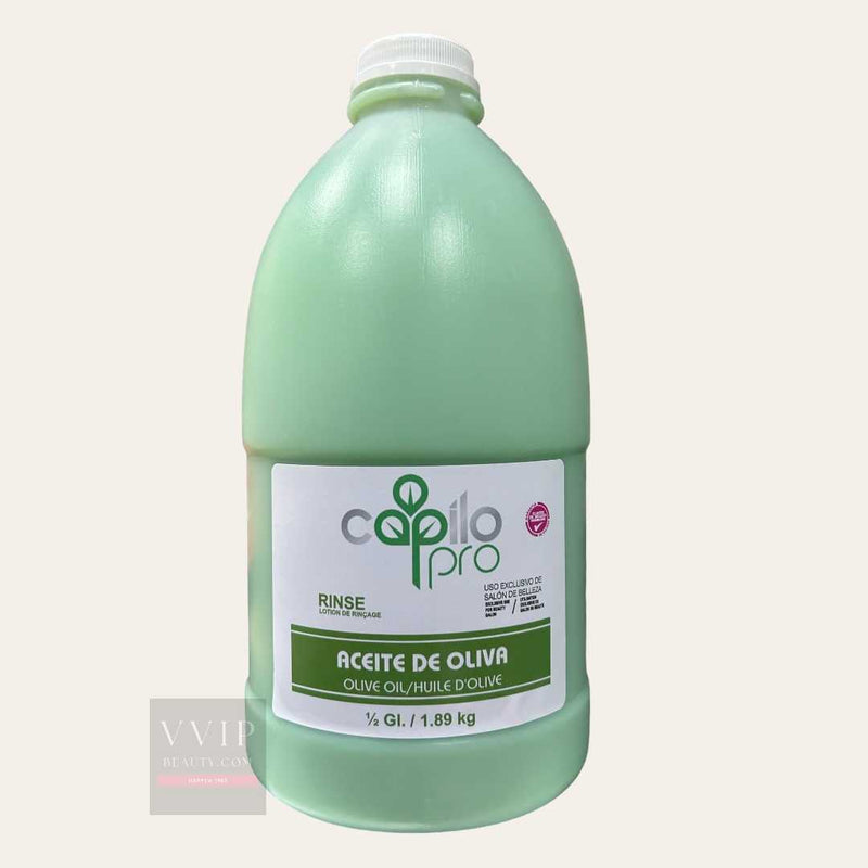Capilo Pro Aceite De Oliva Olive Oil Rinse 1/2 Gallon