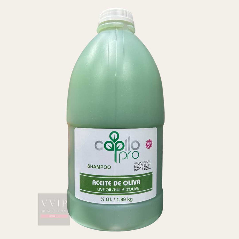 Capilo Pro Aceite De Oliva Olive Oil Shampoo 1/2 Gallon (73)