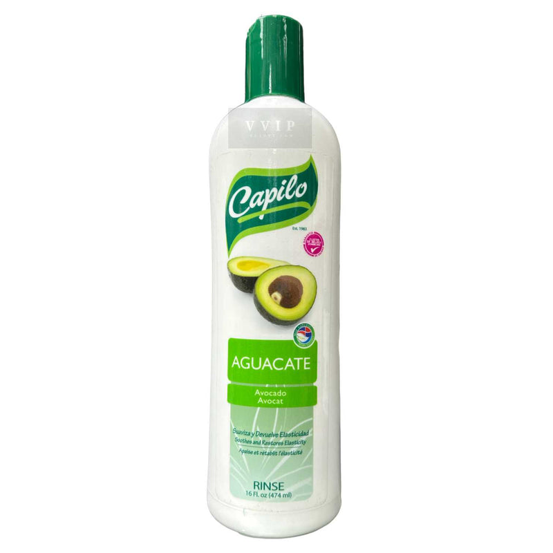 Capilo Soothes and Restores Conditioner - Avocado (Aguacate) 16 oz