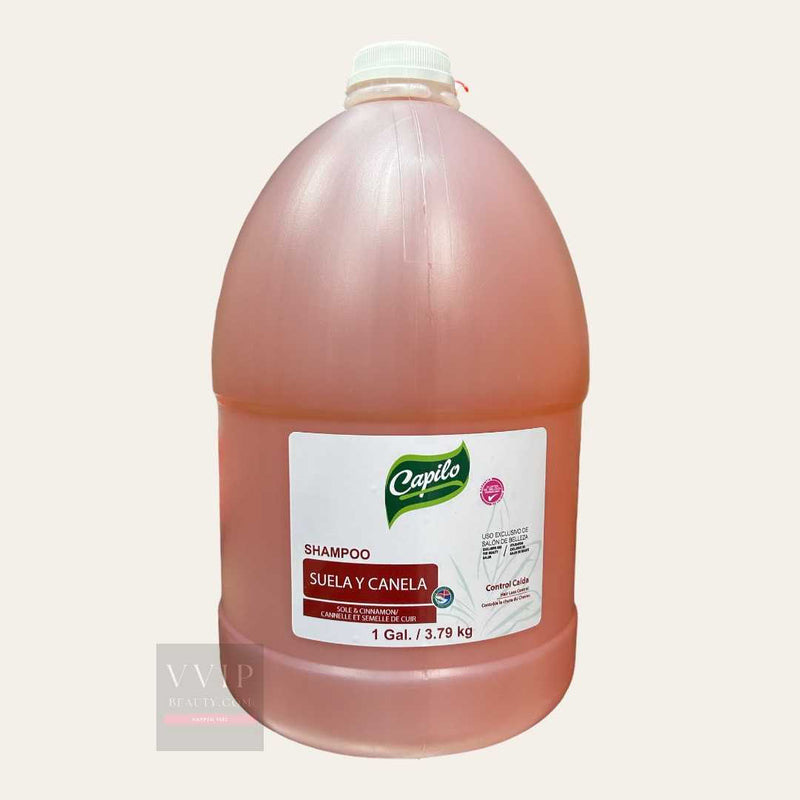 Capilo Strengthening Shampoo - Sole and Cinnamon (Suela y Canela) 1 Gallon
