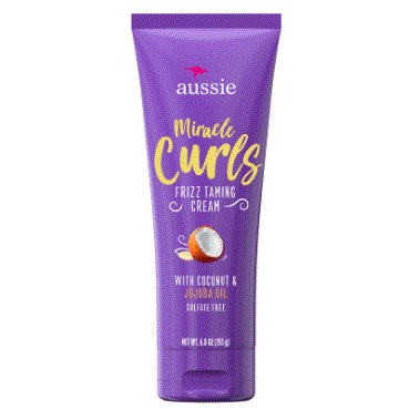 Aussie, Miracle Curls, Frizz Taming Cream, Coconut & Australian Jojoba Oil 6.5 oz