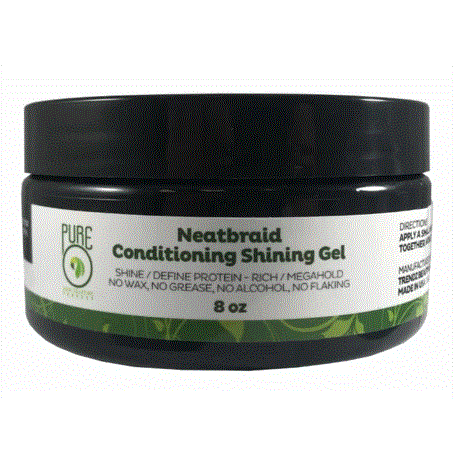Pure O Natural Neat Braid Conditioning Shining Gel 8 oz (B00036)
